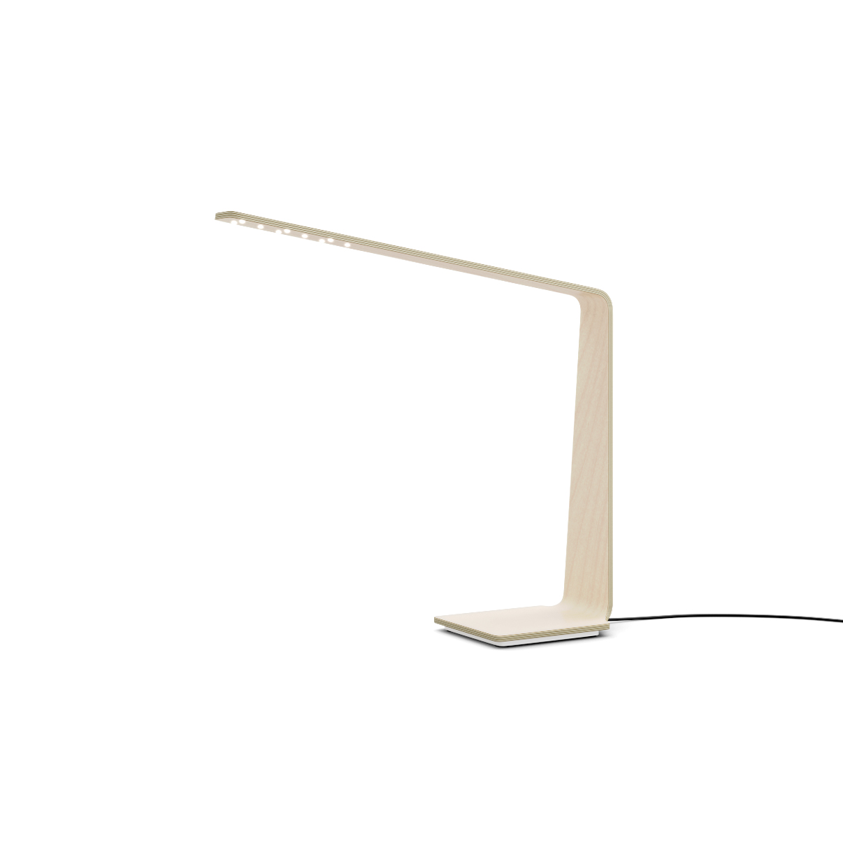 Woodlin by Tunto – 21 5/8″ x 20 1/2″ Portable, Table offers quality European interior lighting design | Zaneen Design